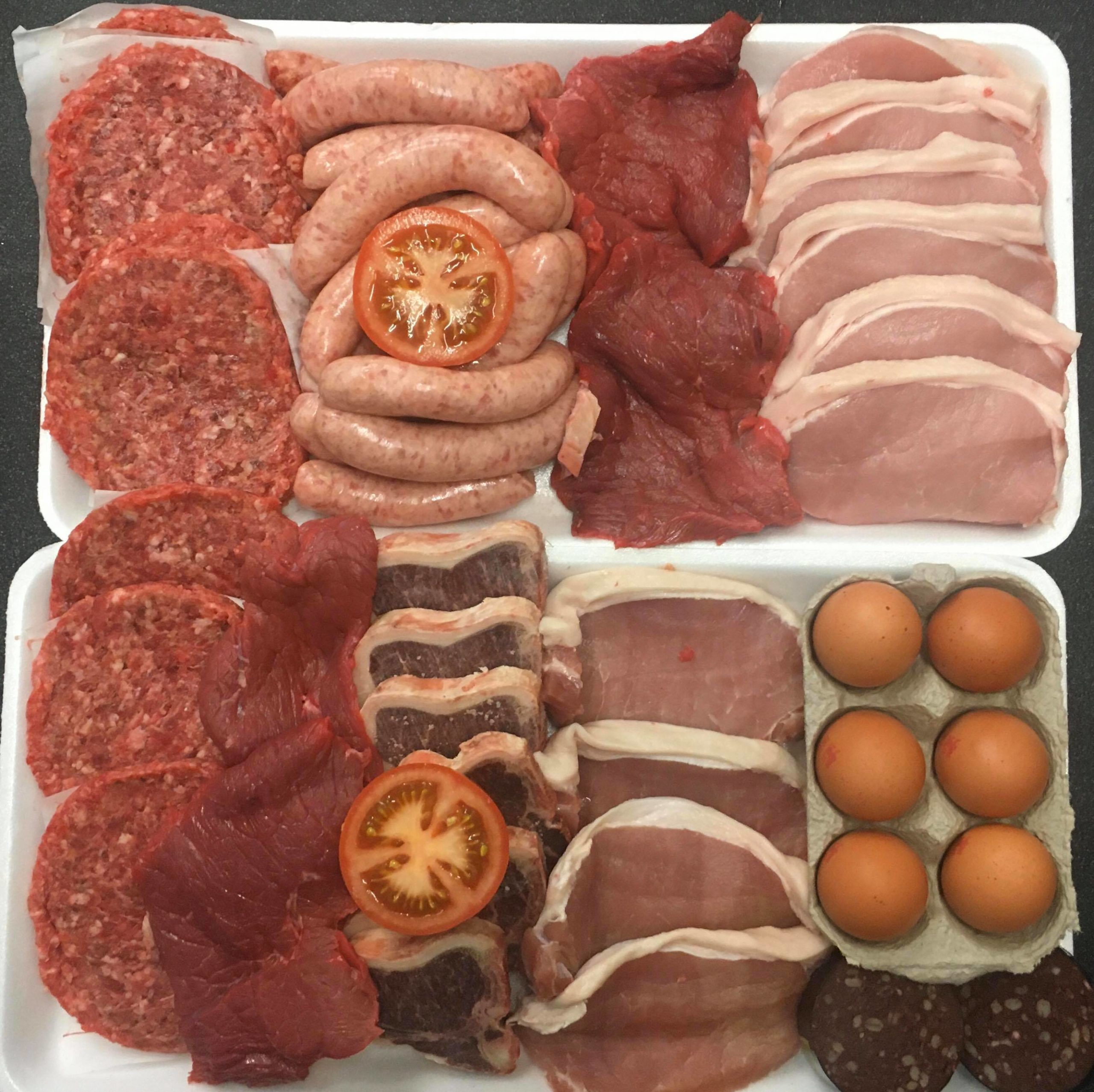 Extra Large Mixed Grill Kennedys Butchers, Morecambe