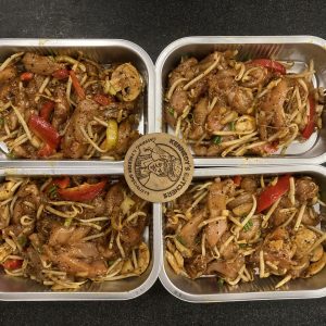 Black Garlic Chicken Stir Fry